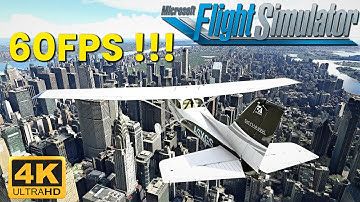 4K ULTRA GRAPHICS Sim Update 5 Performance New York | Microsoft Flight Simulator | 60FPS | EP1
