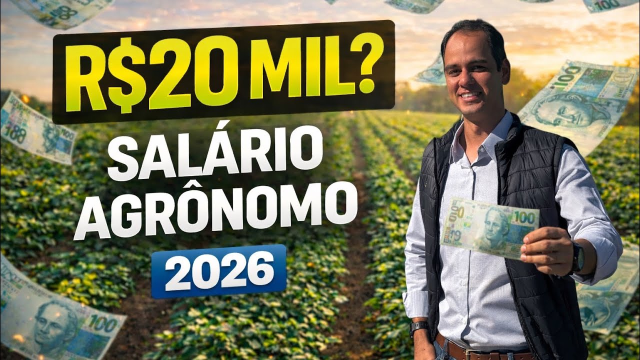 Quanto um Agrônomo GANHA em 2026? 