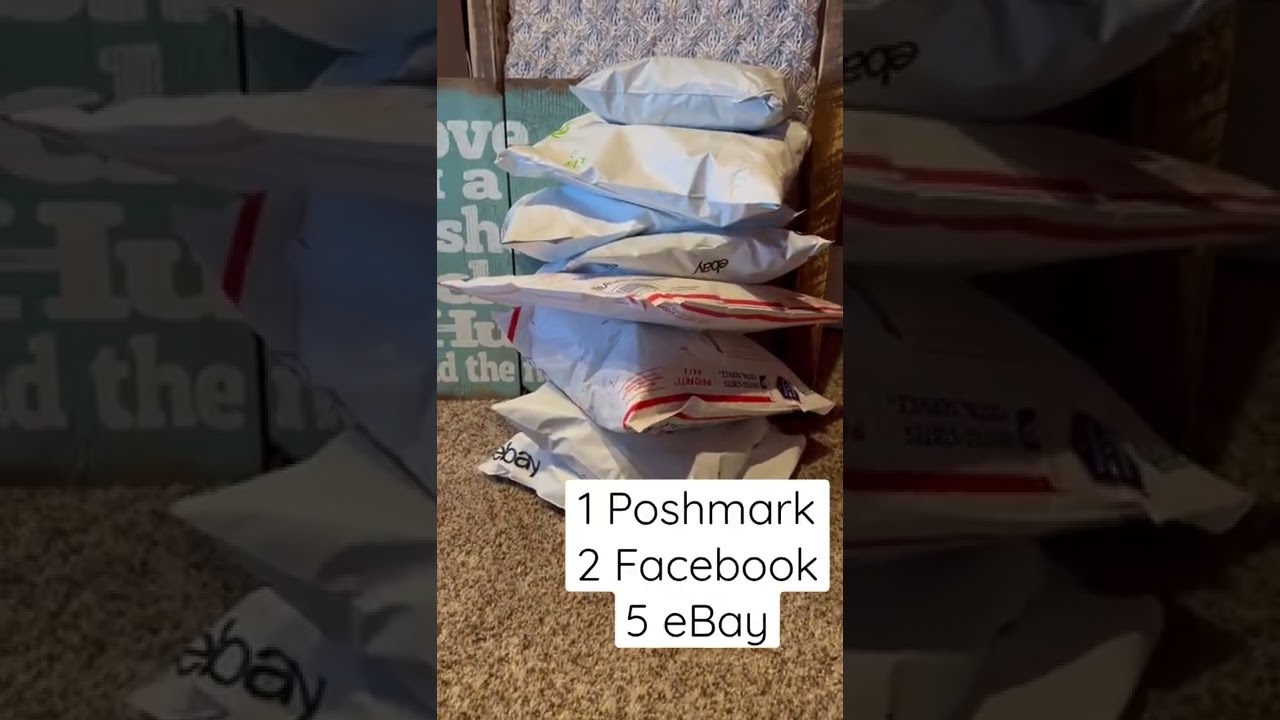 Earn Big from Home by Flipping Items on eBay, Poshmark, and Facebook! 📦 8 Packages Shipped! #Shorts Earn Big from Home by Flipping Items on eBay, Poshmark, and Facebook! 📦 8 Packages Shipped! #Shorts