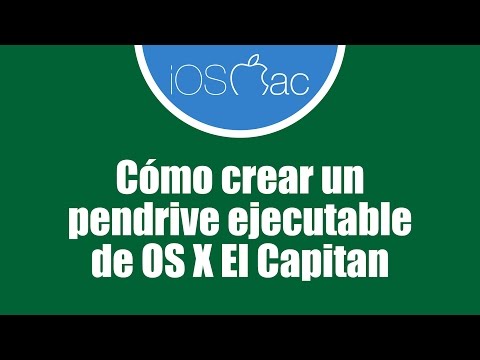  iOSMac DiskMaker X 5: Crea un USB instalador de OS X El Capitan  
