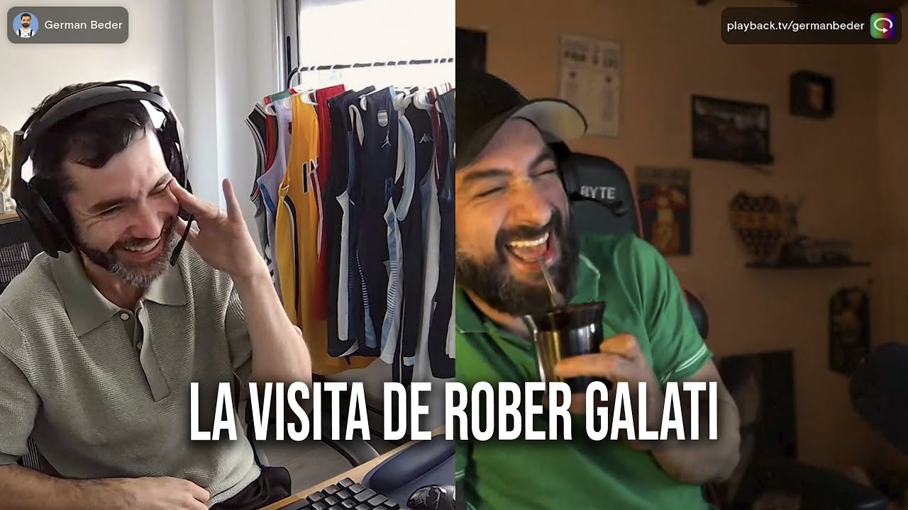 NOS VISITÓ ROBER