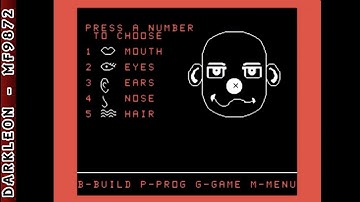 TI-99/4A - Facemaker © 1983 Spinnaker Software - Gameplay