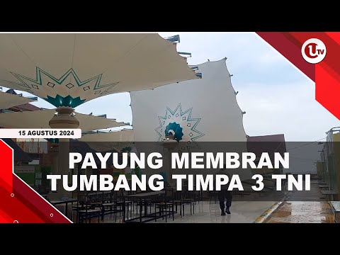 3 ANGGOTA TNI TERTIMPA PAYUNG MEMBRAN DI COASTAL AREA | U-NEWS