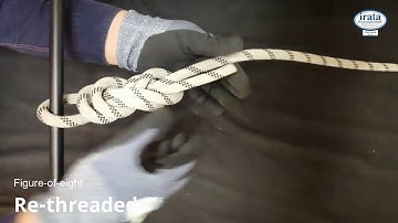 IRATA Level 1: Knot 3 of 7 - Figure of eight re threaded