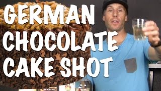 German chocolate cake shot recipe ...