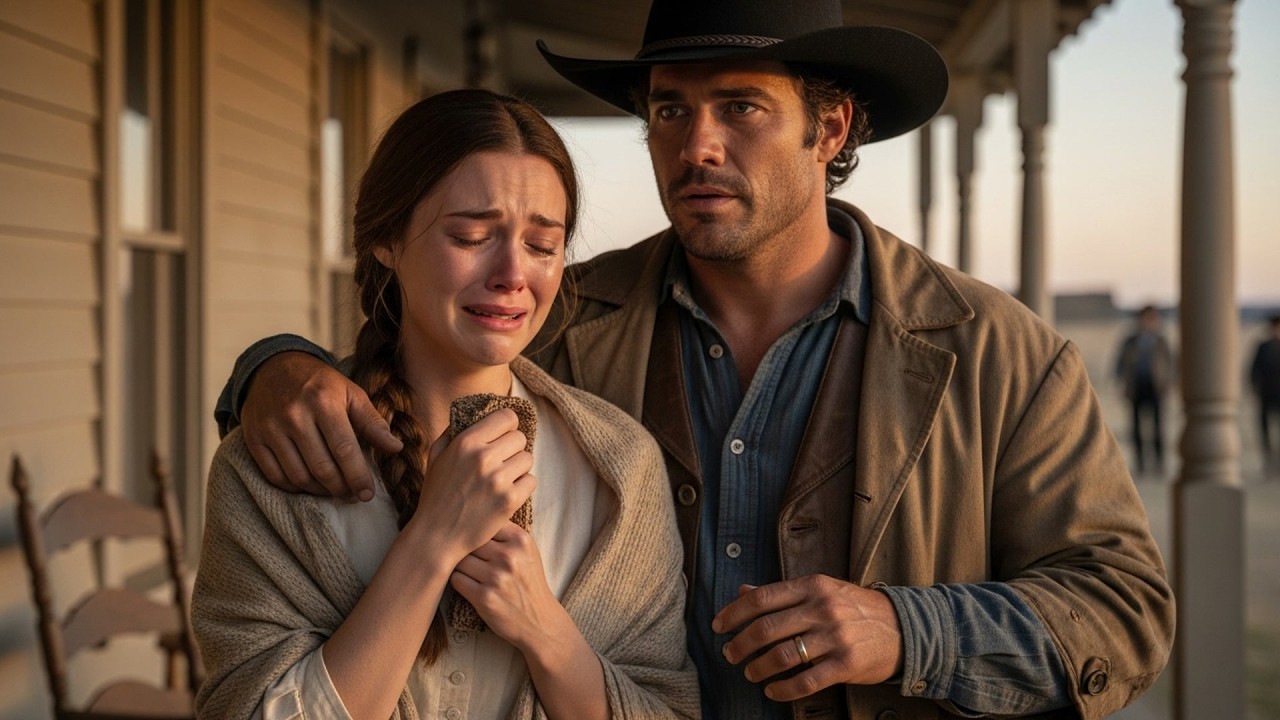 The Mail-Order Bride Cried When He Didn't Hit Her, The Cowboy Held Her And Let Her Weep