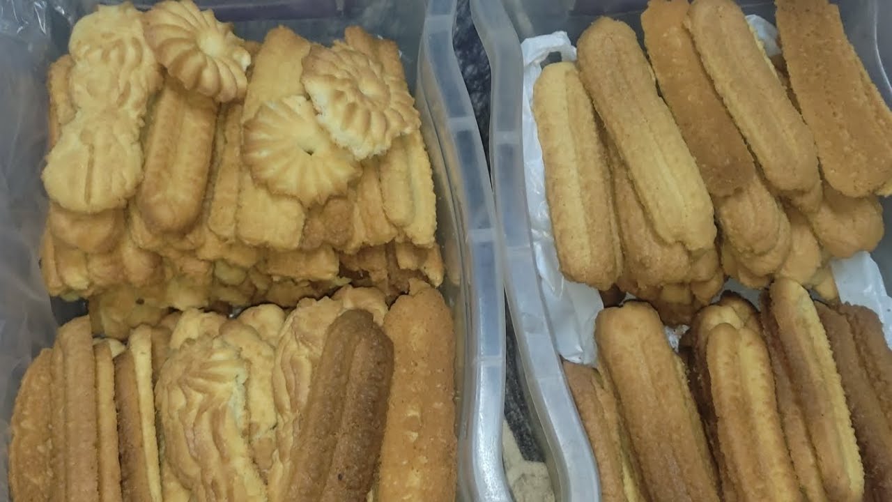 حبه البسكويت من جمالهم ما قعدش تعالوا نجرب مع بعض بسكوت النشادر بمقادير مظبوطه