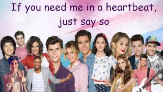 Video thumbnail of "Violetta - Friends 'till the End (Lyrics-Letra)"