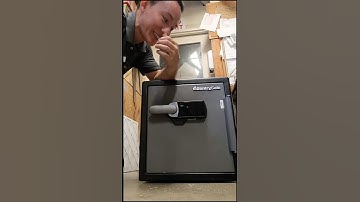 Opening a SentrySafe