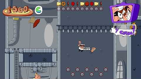 Pizza Tower Previewing another custom level I made (Read desc.)