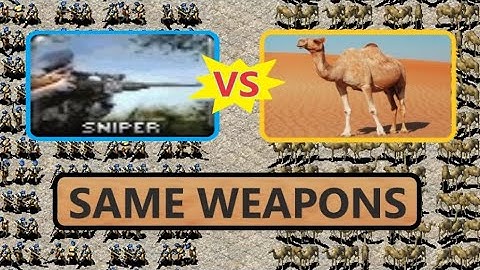 if Camels had AWP weapons - Red Alert 2