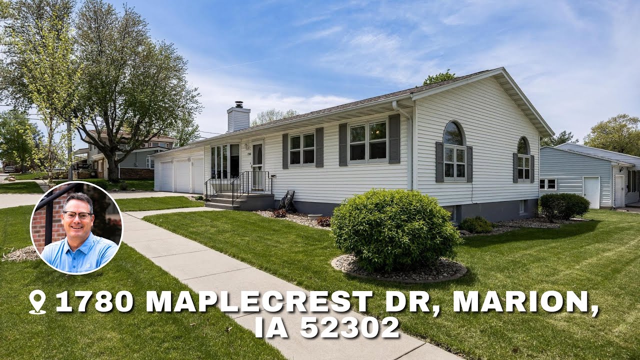 Wonderful Ranch Style Home in Marion with 3 Stall Garage Marion Homes For Sale Living in