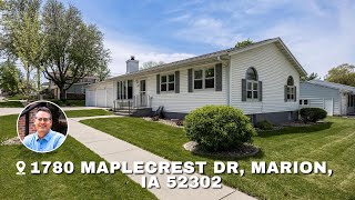 Wonderful Ranch Style Home in Marion with 3 Stall Garage | Marion Homes For Sale | Living in Marion