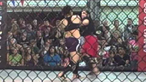 Alyssa MMA fight KO