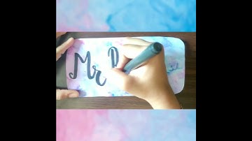 Mr Beast Calligraphy !!  | Subscribe | #Shorts #mrbeast