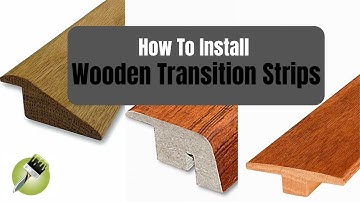 How to Install Transition Strips ✅️