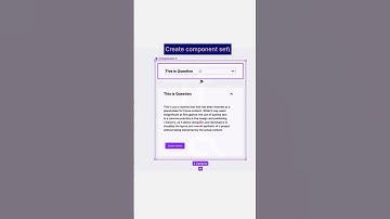 Creating Interactive Accordion in Figma #figmadesign #uidesign #uidesigner #uinspiration