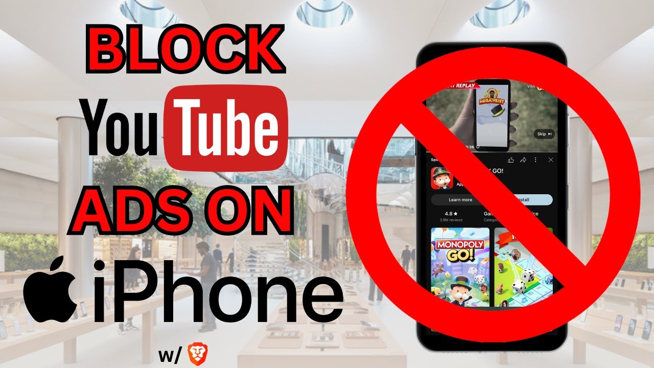 How to Watch YouTube Ad Free on iPhone Using Brave Browser - YouTube
