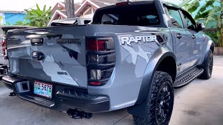 FORD RANGER RAPTOR 4x4 2019 สวยดุดัน ชุดแต่งสุดคุ้ม