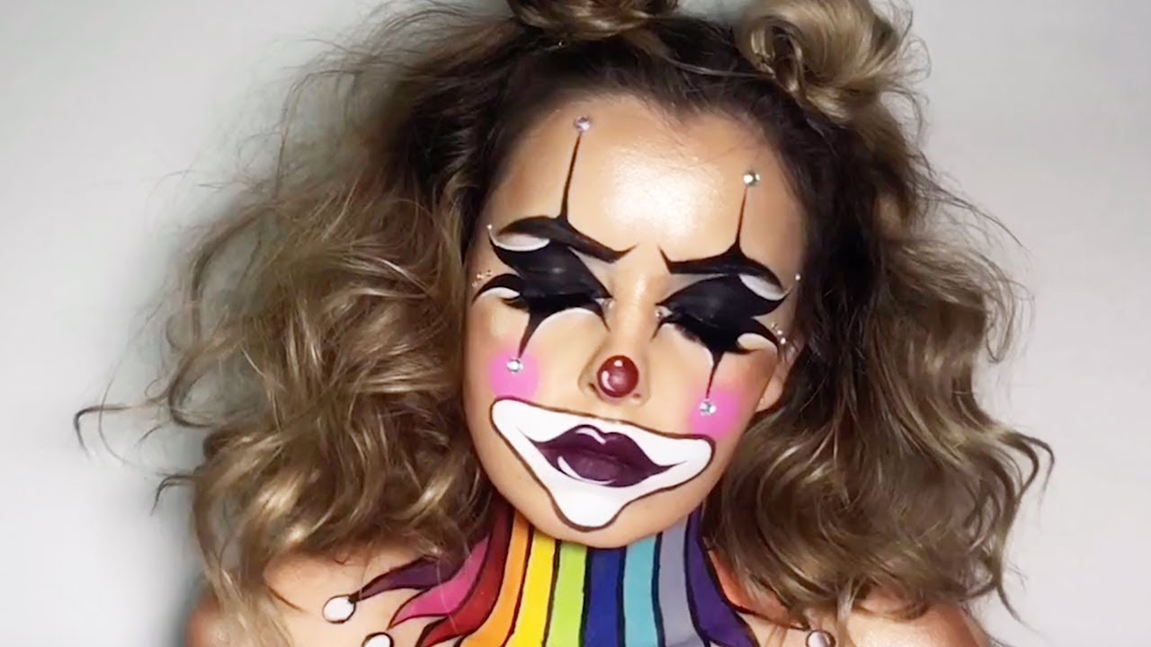 8 Non-Basic Clown Makeup  Tutorials For Halloween 2020