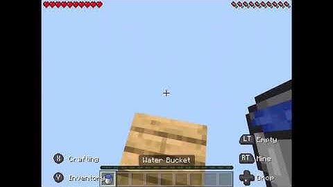 Mlg water bucket from 100 blocks high