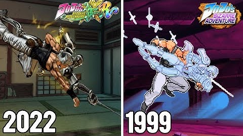 Polnareff in ASBR and HFTF Comparison