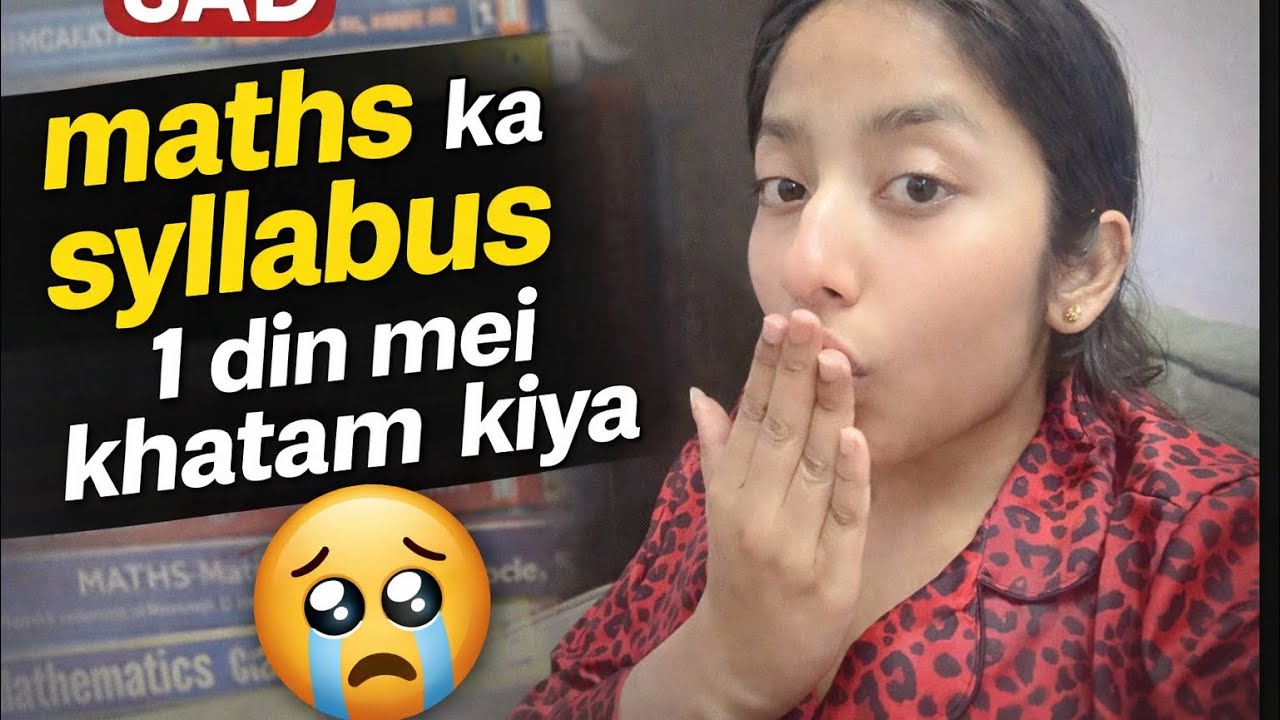 Class 12th ka course kiya pura ek din mei 😅