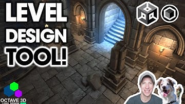 Easy LEVEL CREATION in Unity with Octave3D - The Prefab Level Building Tool!