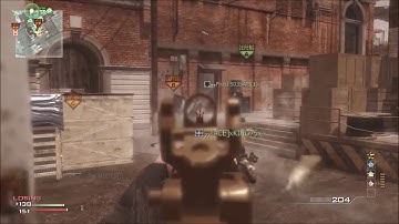 Solo 100 Kill Double MOAB on Underground (Modern Warfare 3 Multiplayer Gameplay)