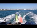 Motorboat honda 40 hp  adriatic sea  italy