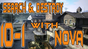 COD Black Ops 2 | First Search & Destroy Match | 10-1 Swag