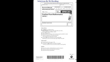 Edexcel - iGCSE - Mathematics A - November 2021 - Paper 1H - Solutions By Mr Harding