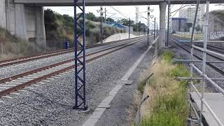 Tarde-Noche de caza de trenes en StaMargarida i els Monjos!!!