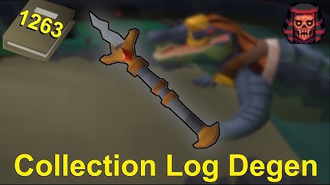 The Hidden Power of the Red Keris ~ Ironman Collection Log Degen E72