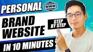 How to Build a Personal Brand Website in 10 Minutes (Step by Step)