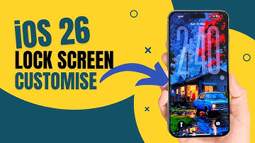 🔥 “iOS 26 Lock Screen Customization – Full Guide