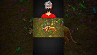 The lion and lioness both hunted the sheep together. Lion Simulator Wild Animal 3D #lionking #gaming