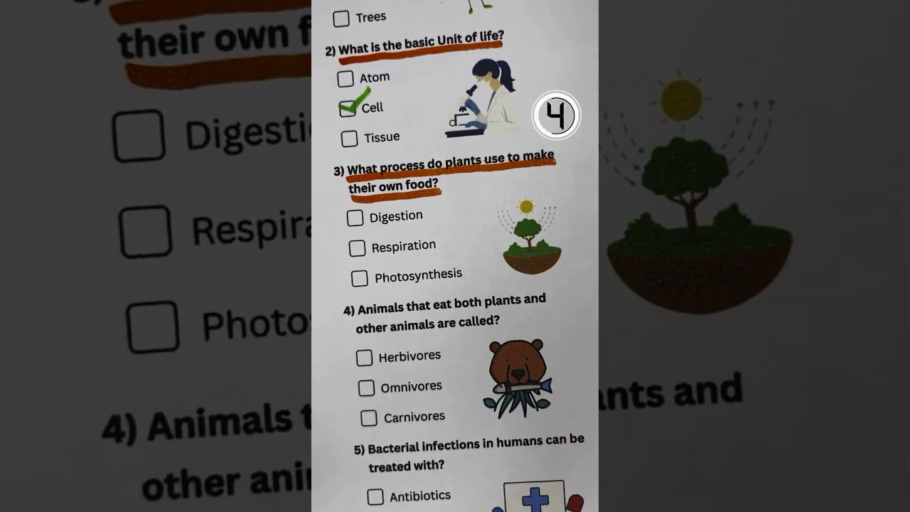 ✅ DAY 5 BIOLOGY QUIZ ✅ 