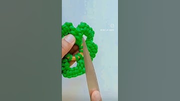 macrame flower knots tutorial 🪡 #explorepage #diy #macramedesigns #macrameknots #handbroidery #short