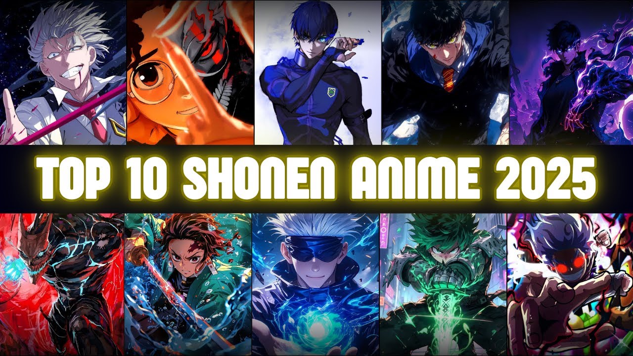 Top 10 Shonen Anime That Will Blow Your Mind (2025 Edition) 🔥