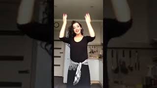 رقص منزلى فلسطينى نار 