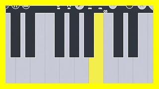 Viajando voy para aquel hogar julio elias melodia en piano nota mi mayor •DSR_Tutorial•