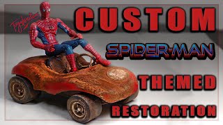Custom SpiderMan Themed Tonka Restoration
