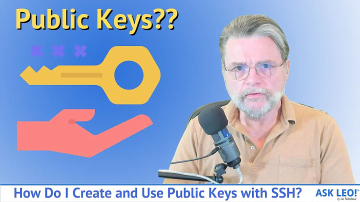 How Do I Create and Use Public Keys with SSH?