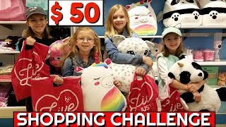 BIG SISTERS vs LITTLE SISTERS $50 Shopping Challenge!!!