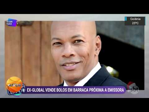 ator de senhora do destino ganha a vida vendendo bolos na rua