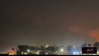 Something strange is hovering in the sky near the Great Fire.