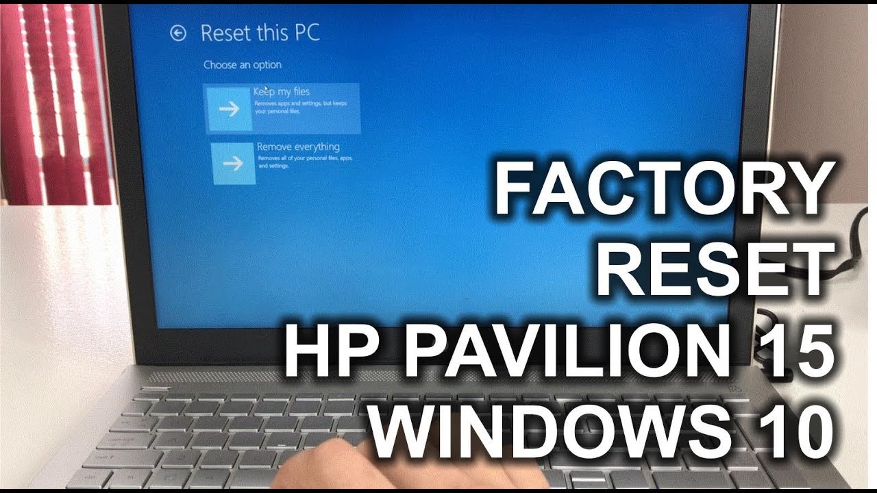 How to ║ Restore Reset a HP Pavilion 17 to Factory Settings ║ Windows 17