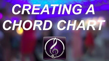 Sibelius 7 Creating a Chord Chart