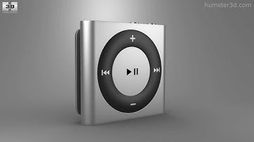 Apple iPod shuffle 3D model by 3DModels.org